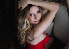 Empowering Boudoir Photoshoot for Women in Austin